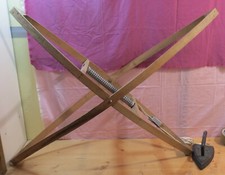  VECCHIO SCALDALETTO IN LEGNO ANNI '60, MARCA FOLGORE       [TA59]