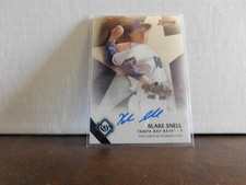 2015 Bowmans Best Blake Snell auto B15-BSN Rays