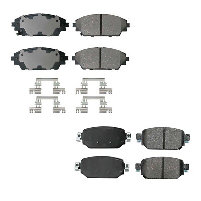 Akebono ProACT Front Rear Ceramic Brake Pads Set Kit for Mazda 3 Japan Made EPB