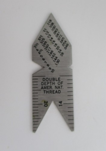 Vintage General Hardware Center Gage Gauge #CF-778 Machinist Tool