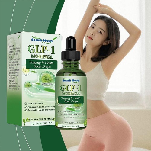 30ml GLP-1 Moringa Slimming Health Boost Drops Liquid - Fat Burning Body Shaping - Picture 5 of 14
