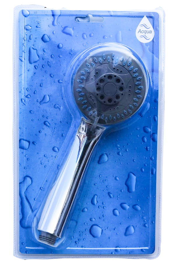 Universal Shower Head 2 Mode 5 Mode MultiFunction Chrome Massage Bath