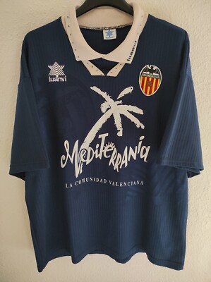 VALENCIA CF 1993-1994 away Mediterrania camiseta shirt trikot