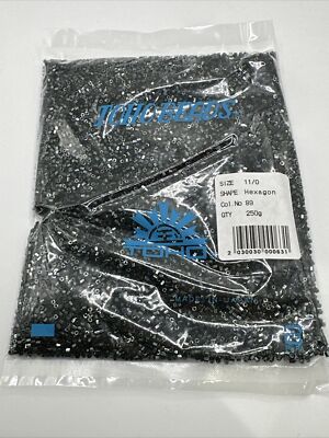 TOHO Hexagon Size 11/0 Seed Beads TH-11-89 250g Package Metallic Moss