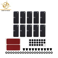 Rear Window Louver Hardware Accessories Kit for Ford Mustang Challenger Camaro