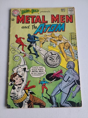 Brave and the Bold 55 (1964) Metal Men Atom Ramona fine - 5.5