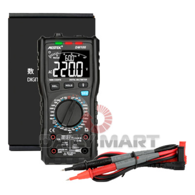 New In Box MESTEK DM100 Analog Digital Multimeter True RMS NCV Live Line Tester