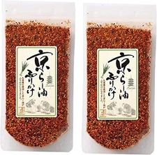 KYOTO SPRINKLE RICE SEASONING CHILLI FURIKAKE RA-YU RAYU OIL MAIKO 2 bag set