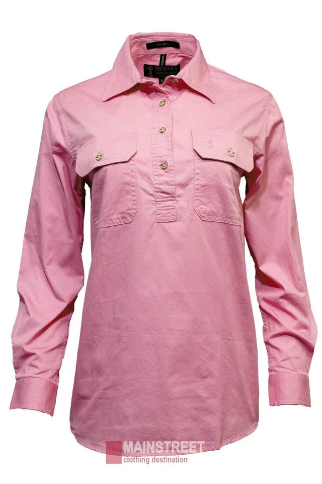 Pilbara Ladies Long Sleeve Closed Front Shirt - RRP 34.99 - SALE SALE - image 1 of 1