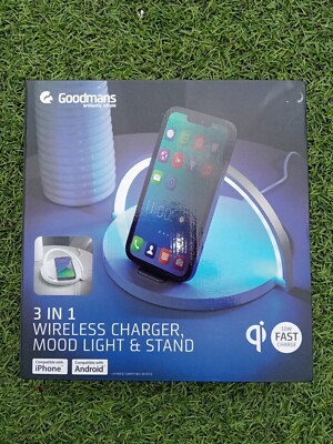 Goodmans IN WIRELESS CHARGER, MOOD LIGHT STAND