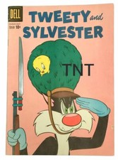 Looney Tunes Tweety and Sylvester #28  Dell-Four Color 1960