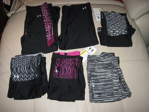 UNDER ARMOUR Women's Compression Capri or Leggings,Polyester/Elastane, All sizes - Picture 1 of 18