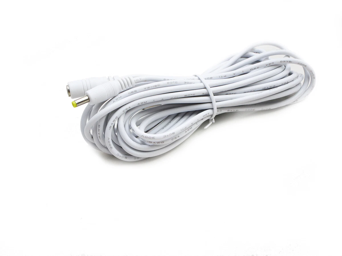 5m Extension Cable White for Sony Network Walkman NW-MS90D NWMS90D MP3 Player