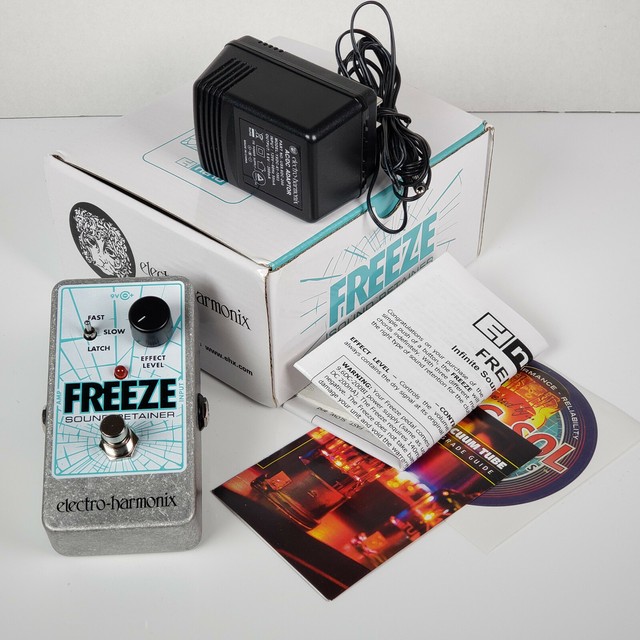ElectroHarmonix Freeze Sustain Guitar Effect Pedal for sale online eBay