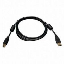 Image of Tripp Lite USB 2.0 Hi-Speed A/B Cable with Ferrite Chokes (M/M), 1.8 metres (U02