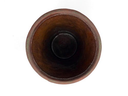 Peters & Reed Art Pottery Vase Moss Aztec Leaves & Berries Arts & Crafts - Picture 10 of 12