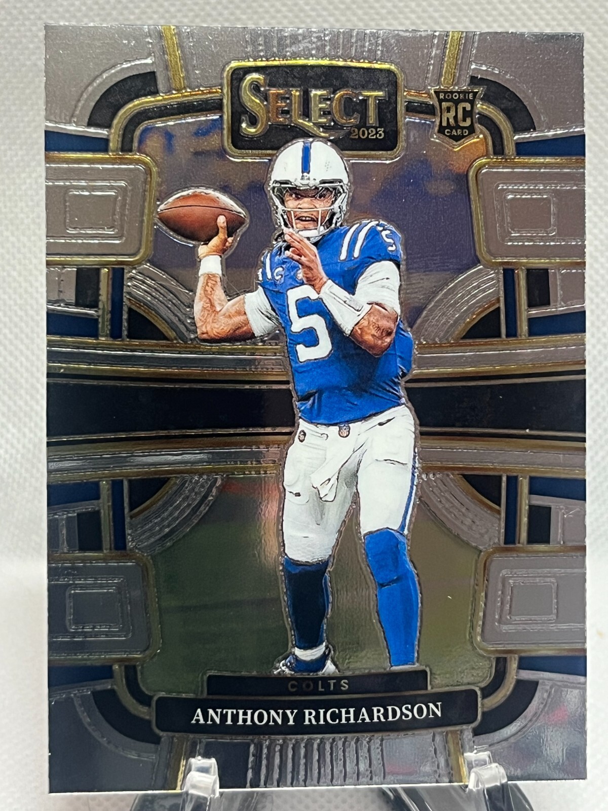 2023 Panini Select Anthony Richardson Silver Prizms Rookie RC #43 Colts