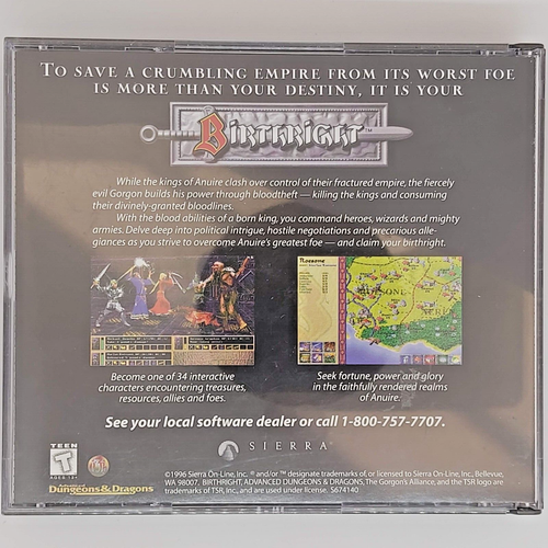 Betrayal in Antara-Sierra-PC Game-3 CD-1996 - Picture 2 of 4