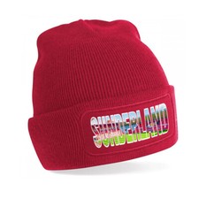 Sunderland Stadium Fanmade HAT Selection Printed Logo Bronx Bobble Turn Up
