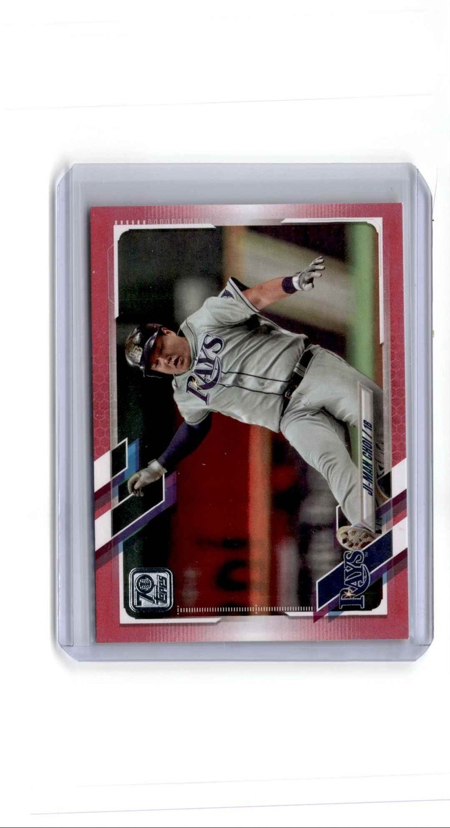 2021 Topps Mothers Day Pink Ji-Man Choi 05/50 Tampa Bay Rays #511