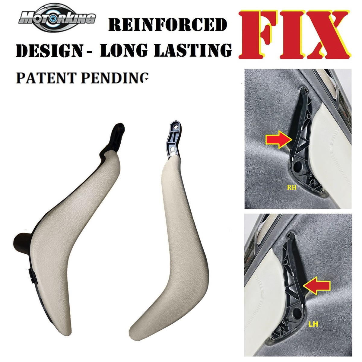 UPGRADED For 98-03 MB CLK320 CLK430 Left &Right DOOR HANDLE PULLER