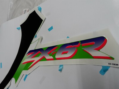 NOS OEM Kawasaki Right Rear Lower Decal 2001 ZX-6R ZX600-J2 56064