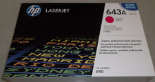 Genuine HP 643A LaserJet Q5953A Toner Print Cartridge Magenta Factory Sealed NEW