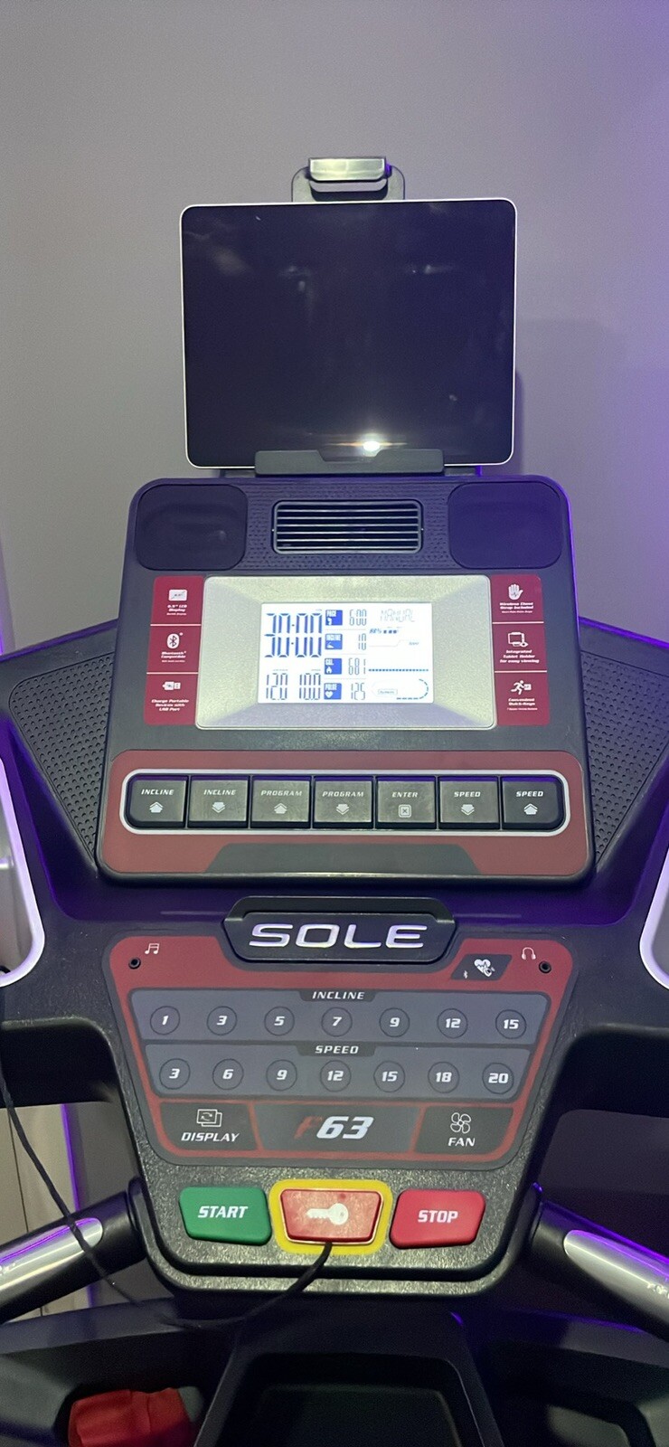 Sole Fitness F63 Folding Treadmill eBay