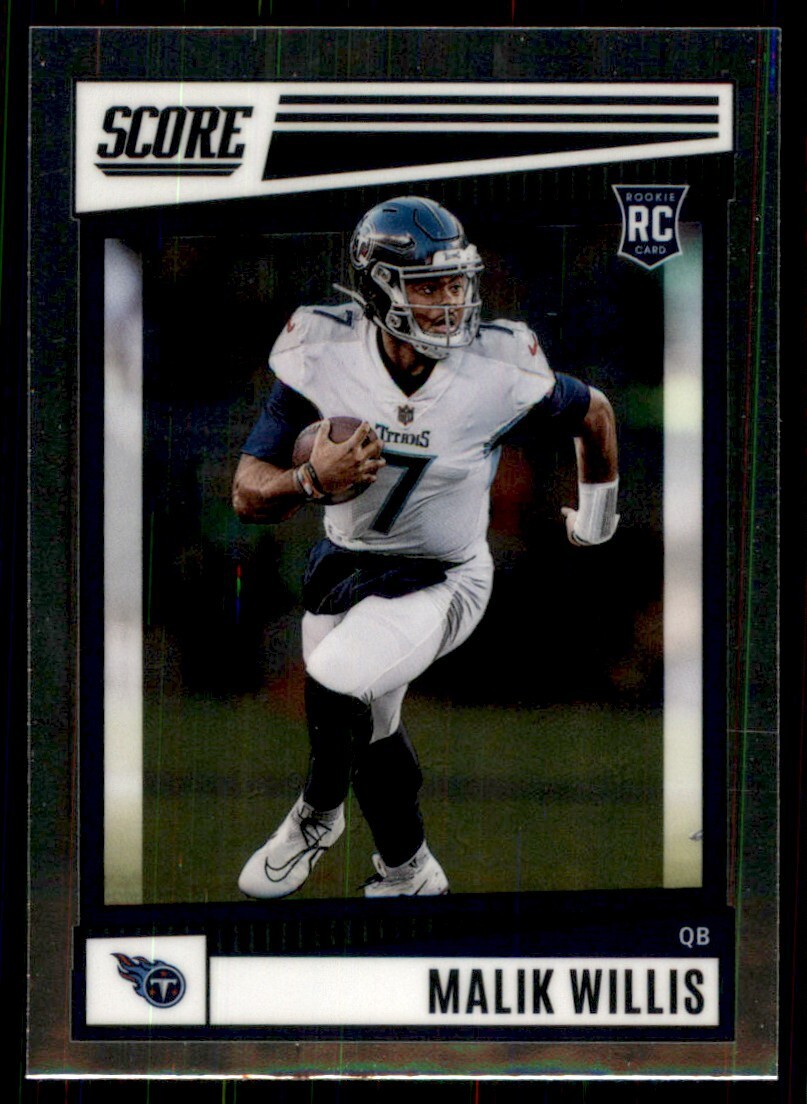 Malik Willis 2022 Chronicles Score Premium Silver Prizm #SP-305 ROOKIES RC