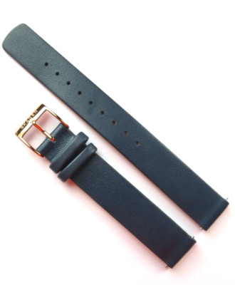 Uhrband Uhrarmband Leder Blau SKAGEN original SKW2838 watch strap leather 14 mm