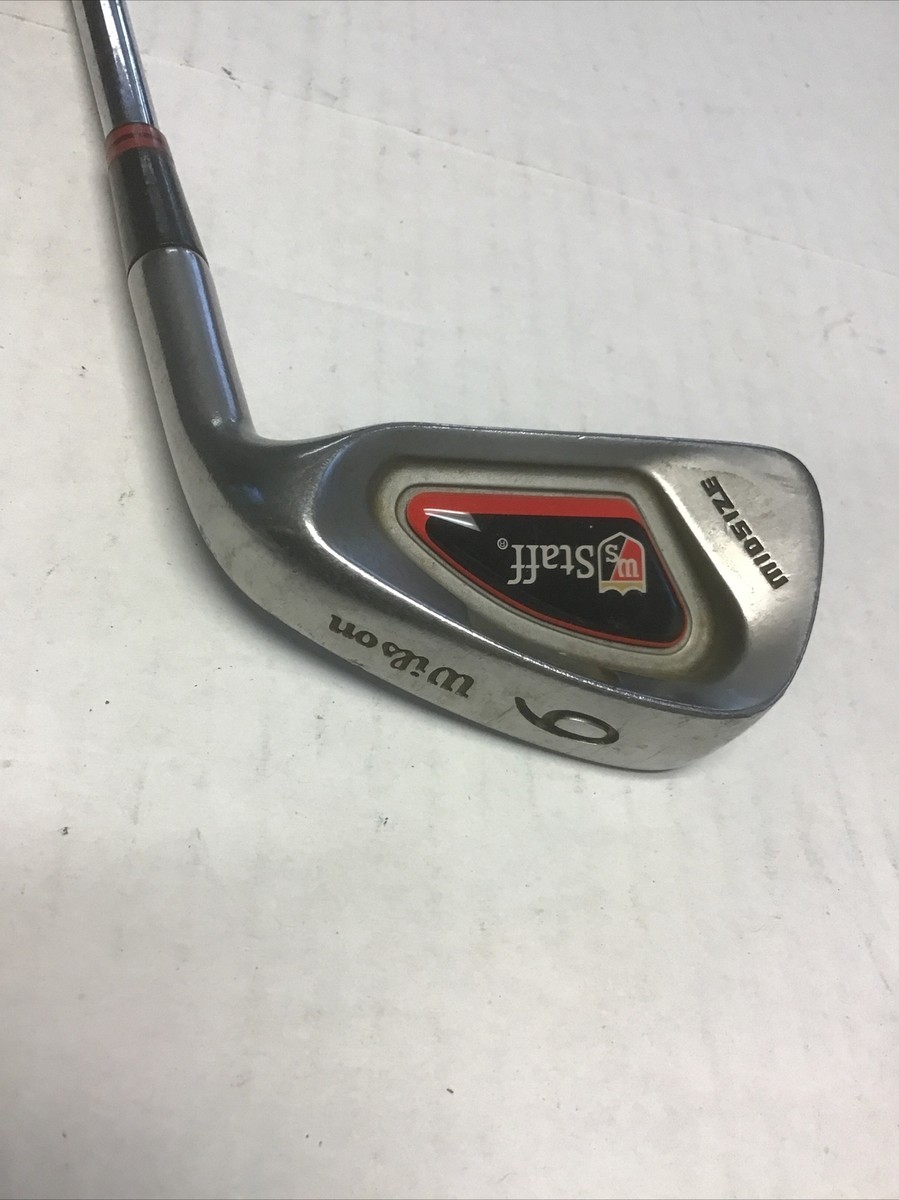 RH WILSON STAFF MIDSIZE 6-IRON FIRESTICK Steel Stiff Flex RH