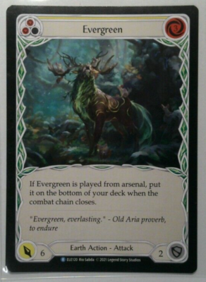 Flesh And Blood (FAB) - Evergreen *Yellow* | eBay