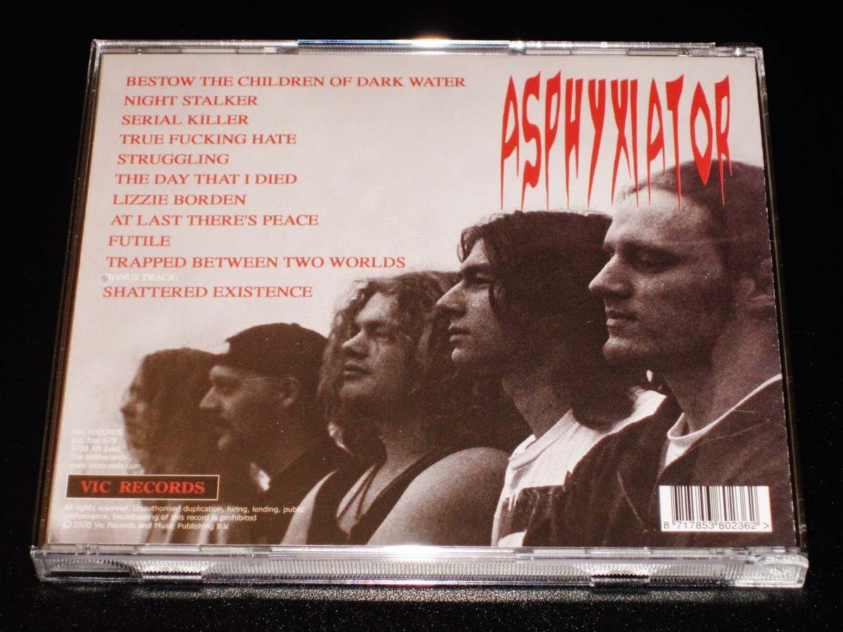 Asphyxiator: Trapped Between Two Worlds CD 2020 Bonus Track