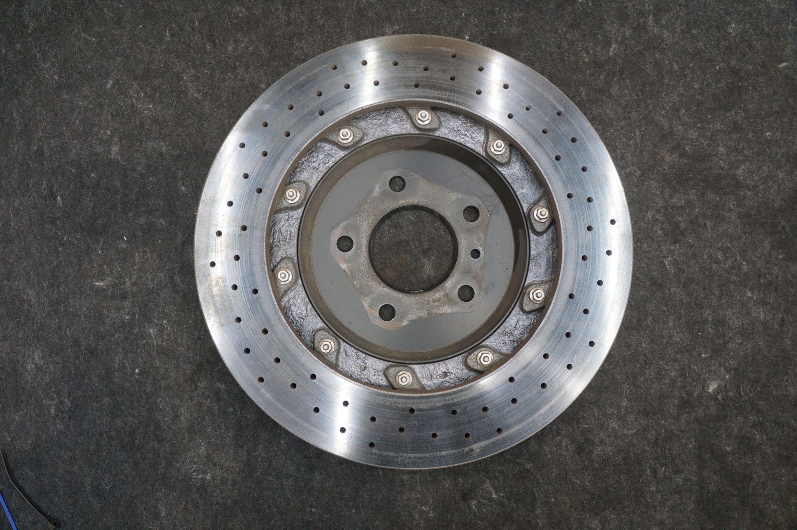 Rear Left Brake Disc Rotor Carbon Ceramic PY83-2D027-AB Aston Martin Dbx 707 23
