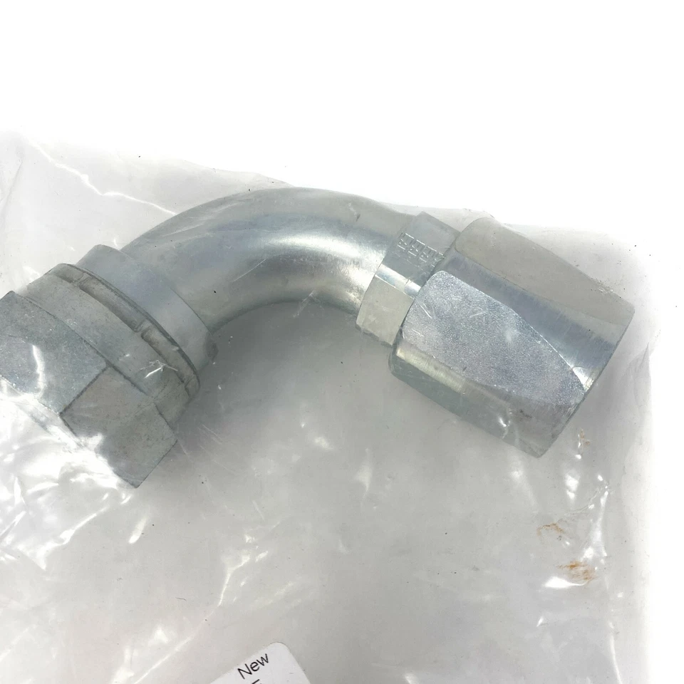 Eaton 54-13080-020 #20 90 deg Hose End Fitting 1212 -20 for Gillig 2003 LF - Image 4 of 4