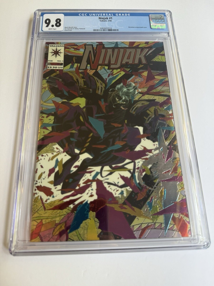 バトルフロントVOL1〜4 Ninjak #1 - CGC 9.8 - White Pages - Valiant 1994 | eBay