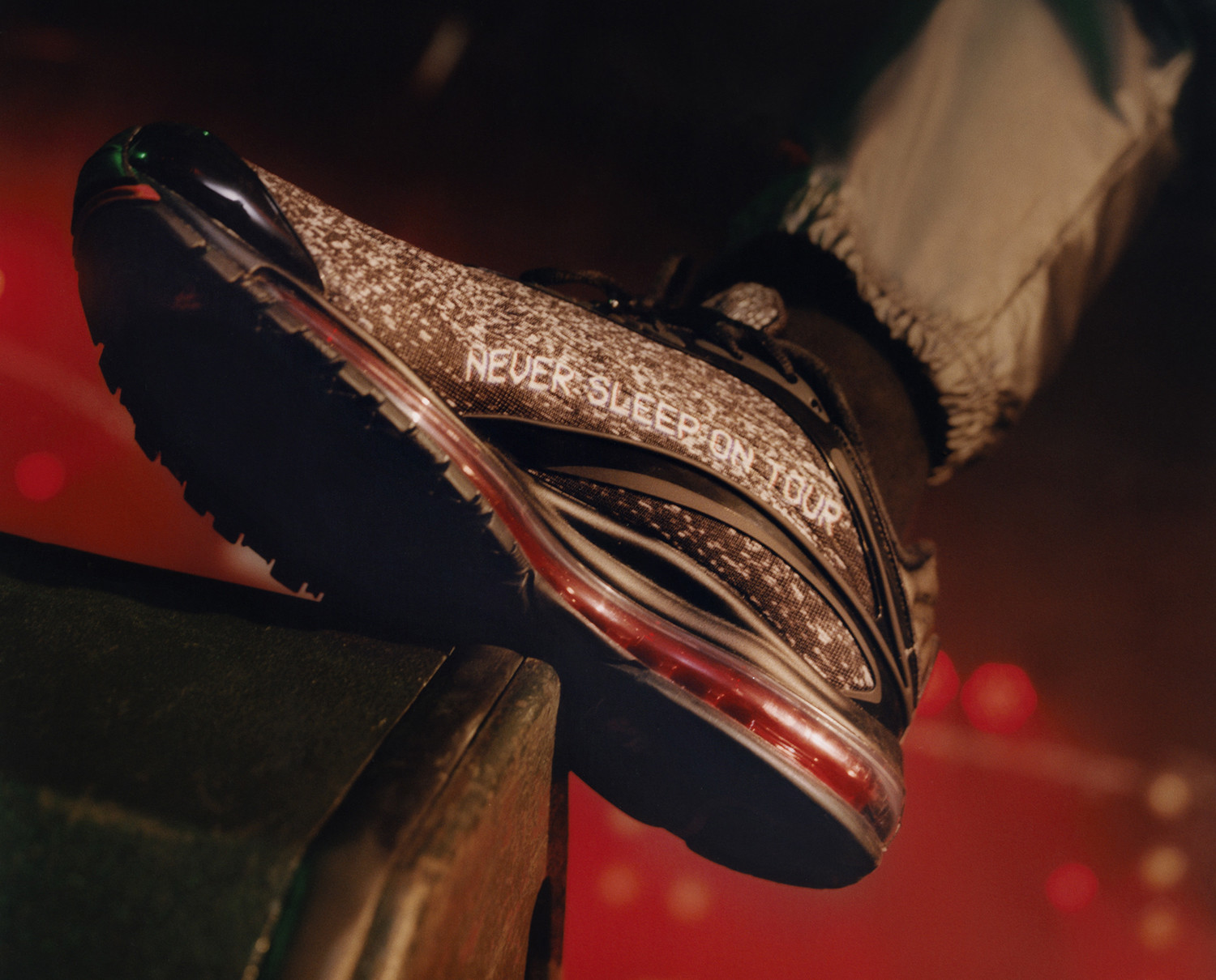 never sleep on tour 97