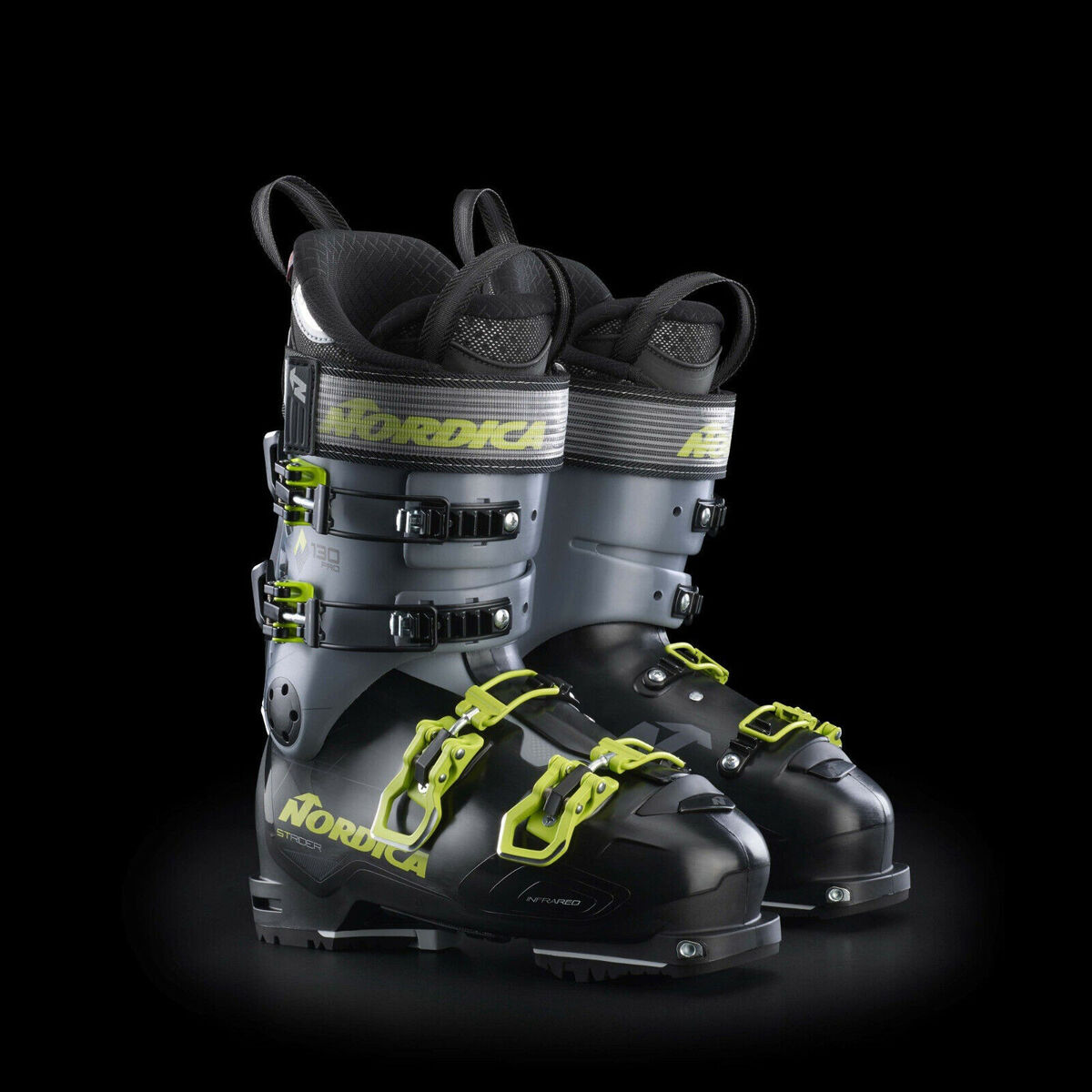 Nordica Strider Pro 130 DYN Ski Boots All Mountain Freeride Nordica Strider Pro 130 DYN Ski Boots All Mountain Freeride