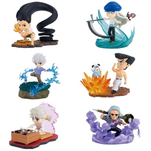 Re-Ment miniatura figure cofanetto completo M108 anime: HUNTER×HUNTER 1/6 JAPAN - Foto 2 di 2