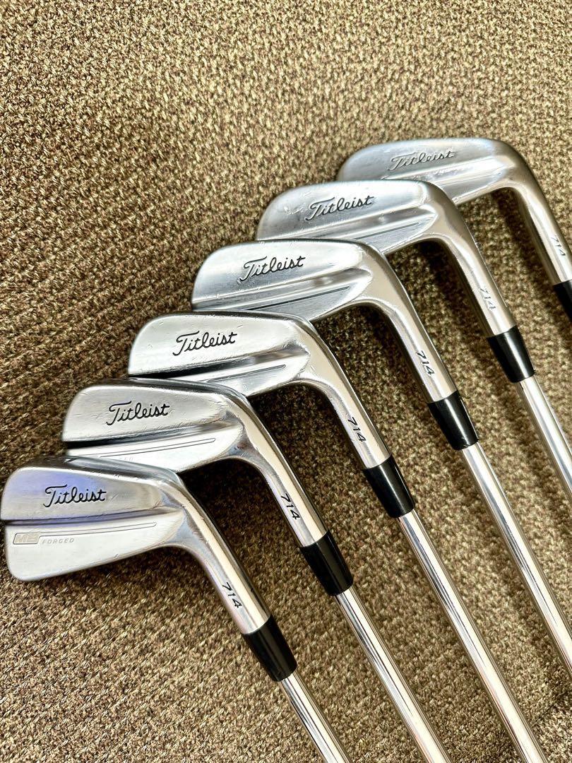 Titleist MB 714 Iron Set 5-9+Pw Dynamic Gold S200 6pcs Right