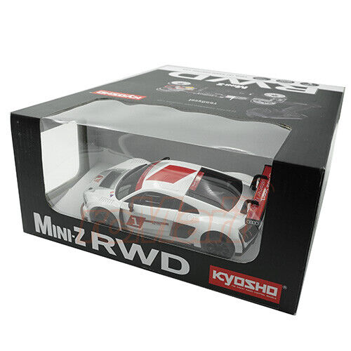 KYOSHO MINI-Z RWD Audi R8 LMS 2015 “White” Readyset RTR 32344AS Be