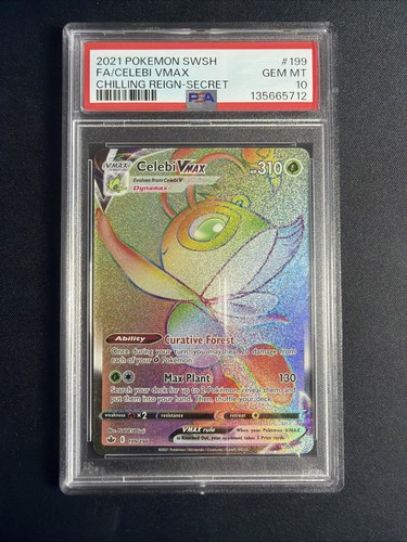Celebi VMAX graded PSA 10 for sale on eBay