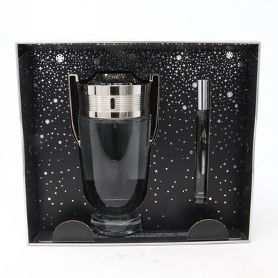 Paco Rabanne Invictus 2pc Gift Set For Men 200ml EDT + 10ml EDT Travel Spray