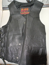 VTG, HOT Leathers Men's Vest Size Large