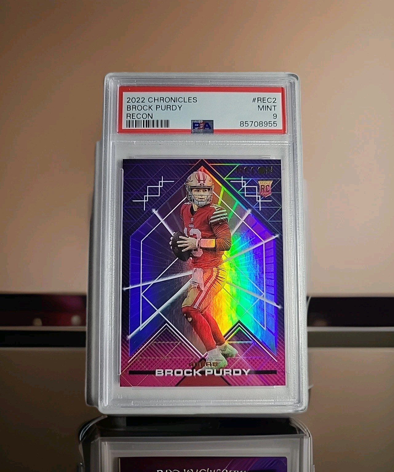Brock Purdy (RC) 2022 Chronicles - RECON #REC2 🏈 PSA 9 Mint 🏈 S.F. 49ers