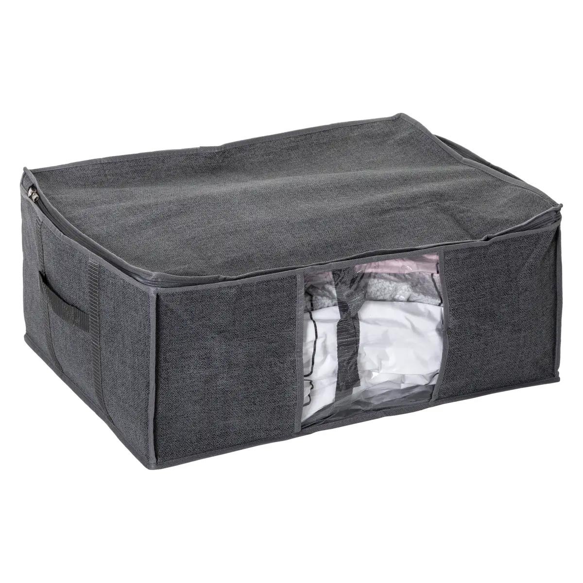 Housse Sous Vide Press 60cm Gris Idéale pour Organiser vos Placards et Valises