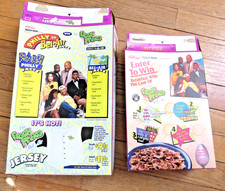 FRESH PRINCE of BEL-AIR 1994 Cereal boxes. Two sizes Kellogg’s Raisin Bran Promo