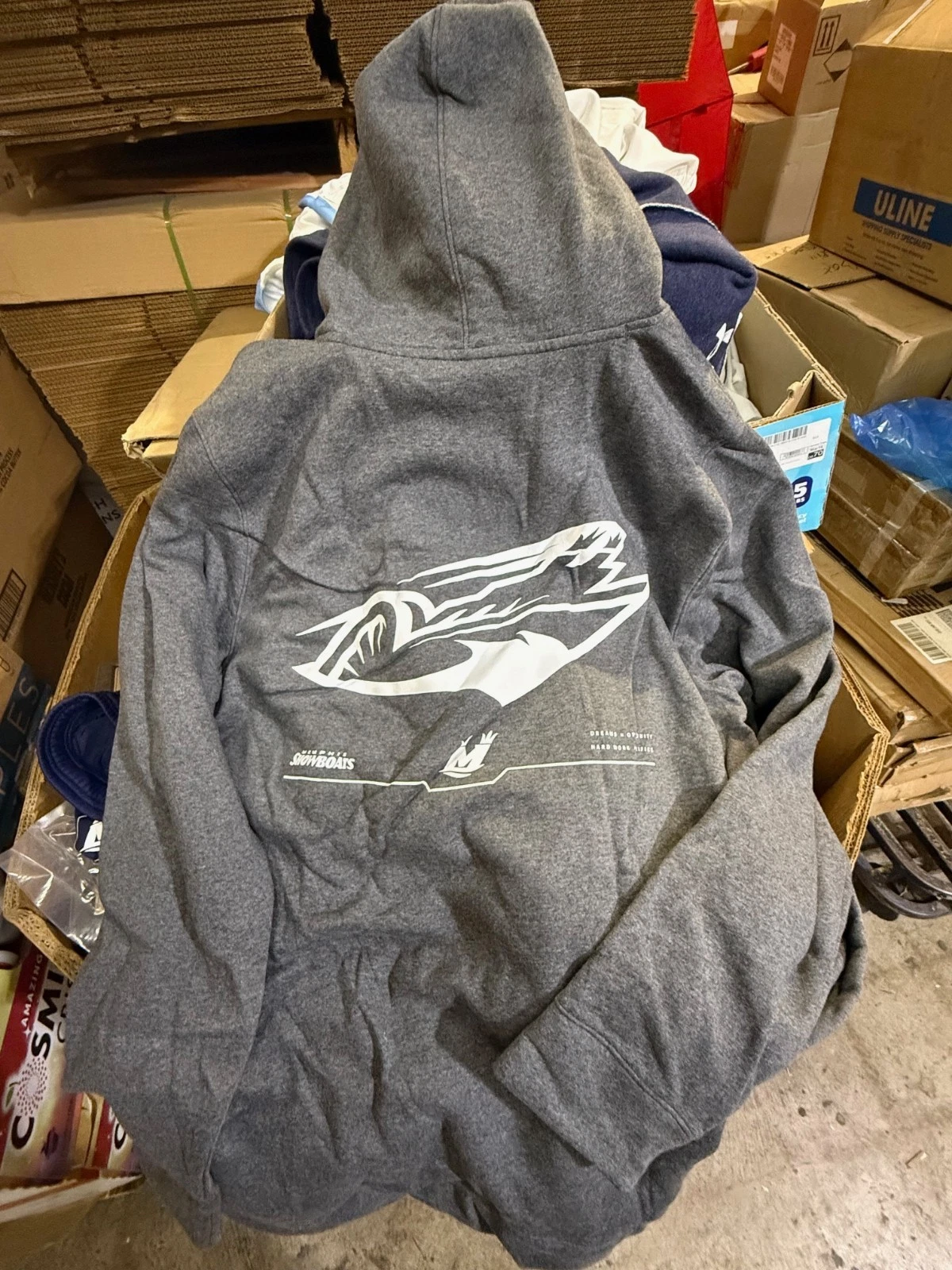 Mens 3XL TALL Under Armour Fleece Hoodie LOOSE FIT Memphis Showboats UFL NWT R53
Opens in a new wind