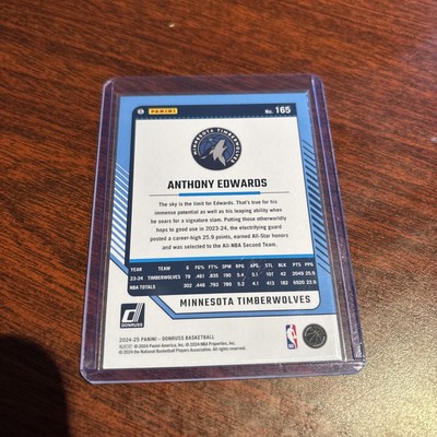 2024-25 Panini Donruss - Anthony Edwards #165 | eBay
