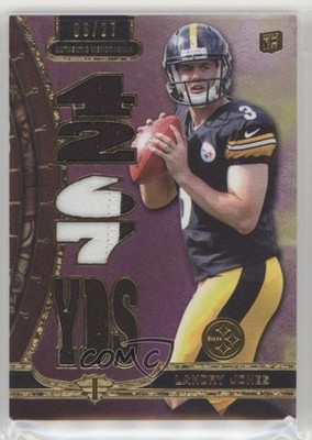 2013 Topps Triple Threads Relics Purple 6/27 Landry Jones Rookie RC 0i1b
